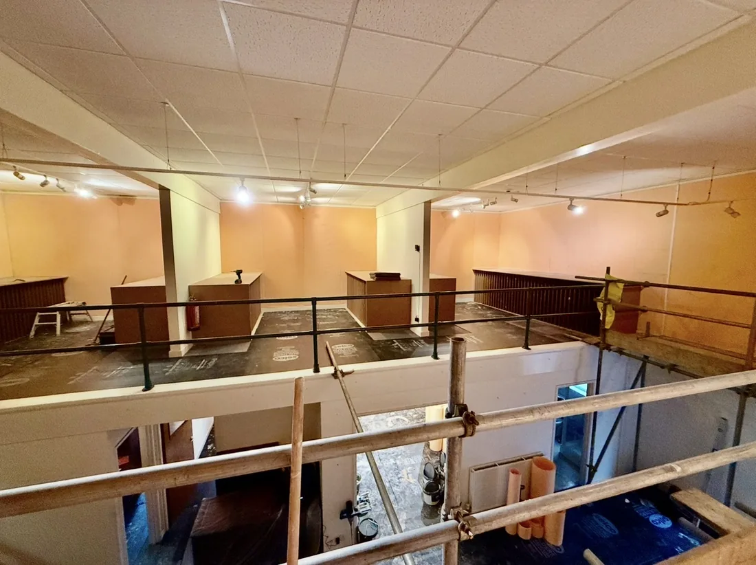 ISO-Therm internal wall insulation to an art gallery